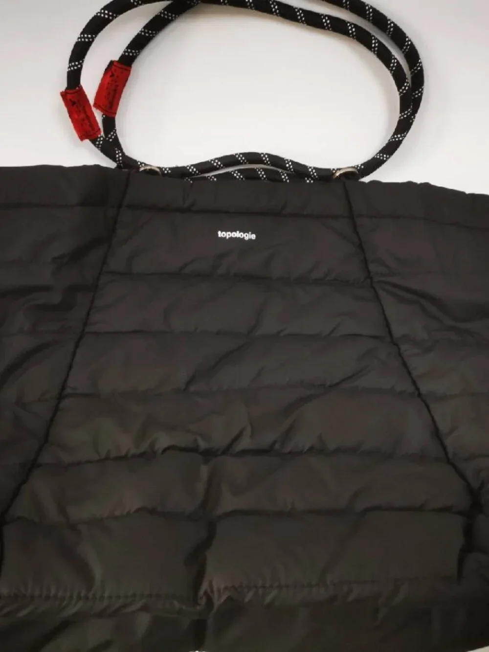 Pre-owned Topologie Black Shoulder Bag Tote Bag Large Capacity Waterproof